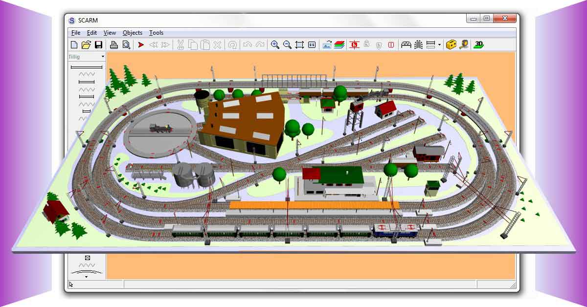 SCARM Model Railway Planning Software