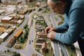 how to make roads for a model railway
