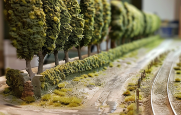 model railway scenery